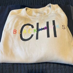 Sport-Tek Kids Cream Sweatshirt with Colorful Lettering